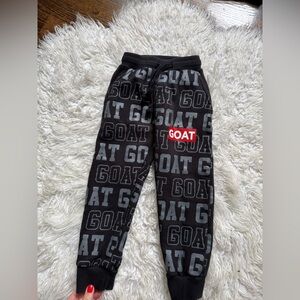 Kids Black Jogger Pants